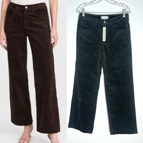 NEW Alex Mill Darci Corduroy Chino Trousers Pants Hunter Green Sz 4 - Picture 1 of 7